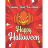 Happy Halloween Coloring Book For Adults: (Dover Holiday Coloring Book)