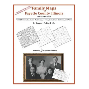 Family Maps of Fayette County, Illinois