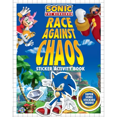 Race Against Chaos Sticker Activity Book
