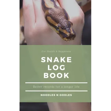 Snake Log Book: Better Records for a Longer Life