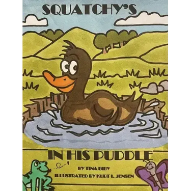 Squatchy's In His Puddle