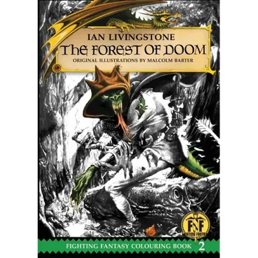 Official Fighting Fantasy Colouring Book 2: The Forest of Doom