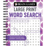 Brain Games - Large Print Word Search (Swirls)