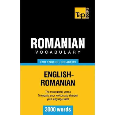 Romanian vocabulary for English speakers - 3000 words