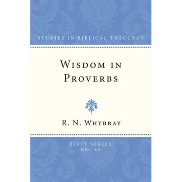 Wisdom in Proverbs