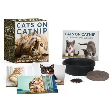 Cats on Catnip: A Grow-Your-Own Catnip Kit