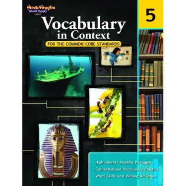 Vocabulary in Context for the Common Core Standards Reproducible Grade 5