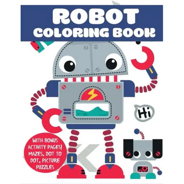 Robot Coloring Book