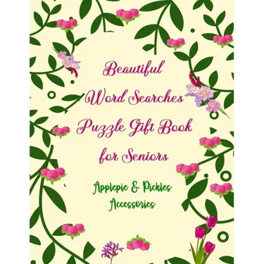 Beautiful Word Searches Puzzle Gift Book for Seniors: Large-Print Brain Boosting Christian Bible (Old & New Testament) Word Search Book Gift Idea for