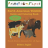 North American Wildlife Guide and Coloring Book: Hand-drawn Animals for all Ages
