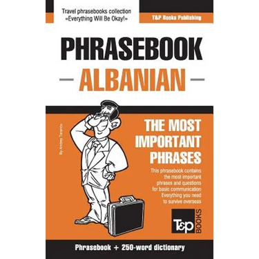 English-Albanian phrasebook and 250-word mini dictionary