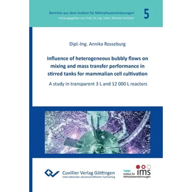Influence of heterogeneous bubbly flows on mixing and mass transfer performance in stirred tanks for mammalian cell cultivation