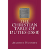 The Christian Table of Duties