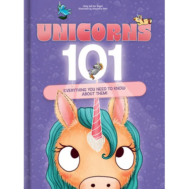 Unicorns 101: Everything You Need to Know about Unicorns Magical Unicorn Picture Book for Kids Ages 4-7: Rainbow Facts & Birthday Gift for Girls