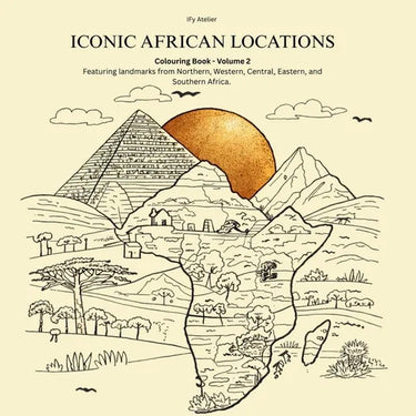 Iconic African Locations Colouring Book Volume 2