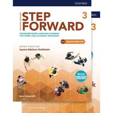 Step Forward Level 3 Student Book and Workbook Pack with Online Practice: Standards-Based Language Learning for Work and Academic Readiness