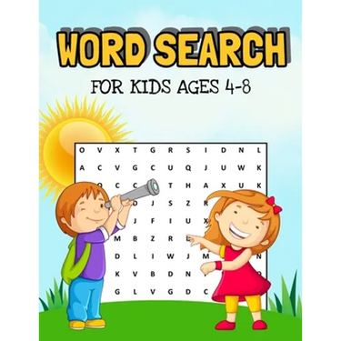 Word Search For Kids Ages 4-8: Sight Words Word Search For Kids, Spelling Word Search To Practice Vocabulary