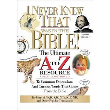 I Never Knew That Was in the Bible: The Ultimate A to Z(r) Resource Series