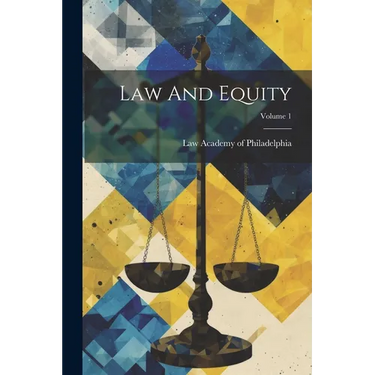 Law And Equity; Volume 1
