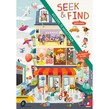 Welcome to Wackytown: Panoramic Seek & Find