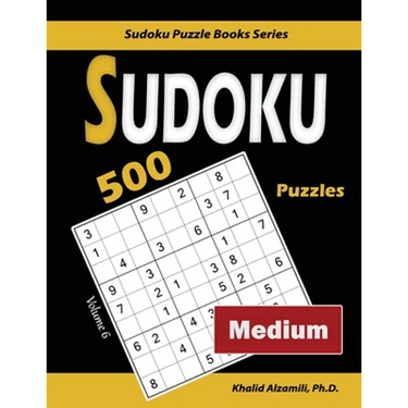 Sudoku: 500 Medium Puzzles