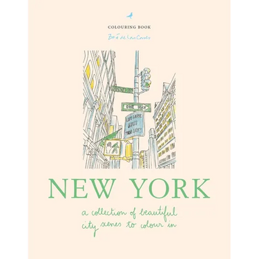 Zoé de Las Cases New York: A Collection of Beautiful City Scenes to Colour in
