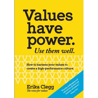 Values Have Power. Use Them Well: How to harness your values to create a high-performance culture.