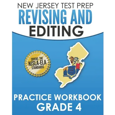 NEW JERSEY TEST PREP Revising and Editing Practice Workbook Grade 4: Develops Writing, Language, and Vocabulary Skills