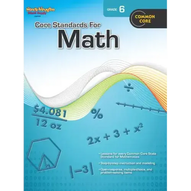 Core Standards for Math Reproducible Grade 6