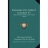 Remarks on Forest Scenery V1: And Other Woodland Views (1834)