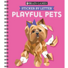 Brain Games - Sticker by Letter: Playful Pets (Sticker Puzzles - Kids Activity Book)