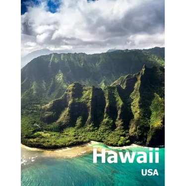 Hawaii: Coffee Table Photography Travel Picture Book Album Of A Hawaiian State Island And Honolulu City In USA Country Large Size Photos Cover