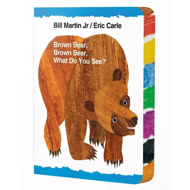 Brown Bear, Brown Bear, What Do You See?: Stamped Edges Special Edition: Classic Board Book with Stamped Edges