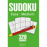 Sudoku Easy - Medium: Sudoku Puzzle Book With 320 Easy To Medium Sudoku Puzzles For Adults
