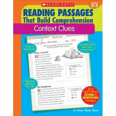 Reading Passages That Build Comprehension: Context Clues Grades 2-3