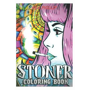 stoner coloring book: for adults, The Stoner's Psychedelic Coloring Book