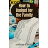 How to Budget for the Family