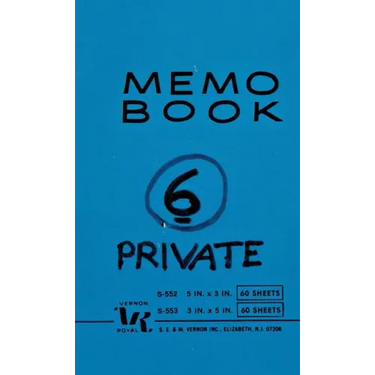 Lee Lozano: Private Book 6