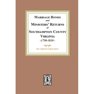 Southampton County Marriages, 1750-1810