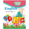 English letters coloring book for kids ages 2-9: 45 fun pages of letters, words, numbers, animals and shapes to color and learn
