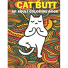 Cat Butt: Hilarious Funny Farting Yoga Cat Fancy Adult Coloring Book For Cat Lovers