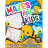 Mazes For Kids Ages 6-12: Bee Maze Activity Book For Kids - 6-8, 6-9, 9-12 and 10-12 years old - Fun and Challenging Maze Puzzles Games for Children