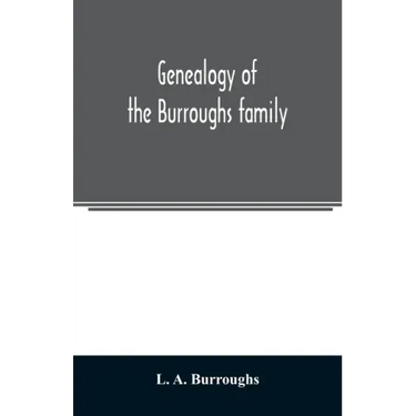Genealogy of the Burroughs family