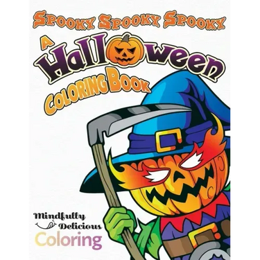 Spooky Spooky Spooky: A Halloween Coloring Book