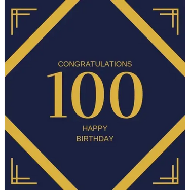 Happy 100th Birthday Guest Book (Hardcover): Happy 100th Birthday Guest book, party and birthday celebrations decor, memory book, scrapbook, one hundr