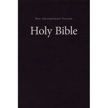 NIV, Value Pew and Worship Bible, Hardcover, Black