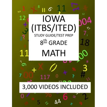 8th Grade IOWA ITBS ITED, 2019 MATH, Test Prep: 8th Grade IOWA TEST of BASIC SKILLS, EDUCATIONAL DEVELOPMENT 2019 MATH Test Prep/Study Guide
