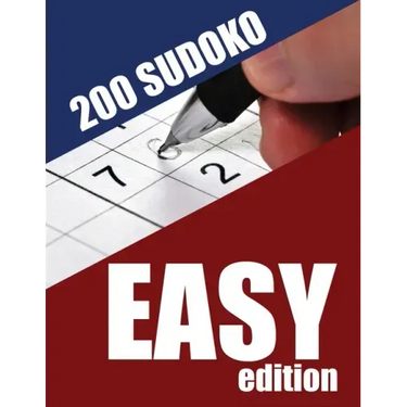 200 Sudoko Easy Edition: Large format 200 easy puzzles
