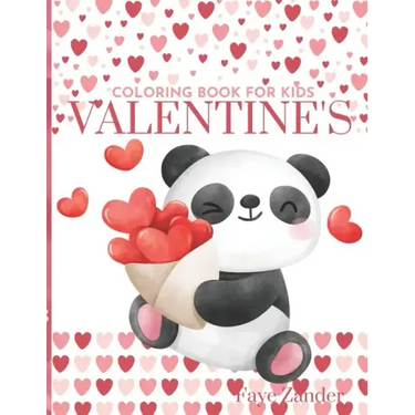 Valentine's: Coloring Book For Kids