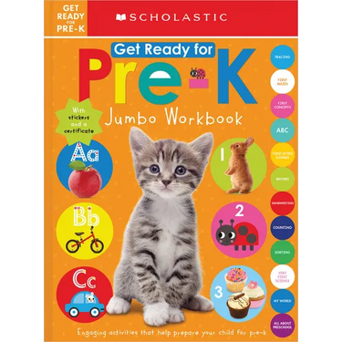 Get Ready for Pre-K Jumbo Workbook: Scholastic Early Learners (Jumbo Workbook)